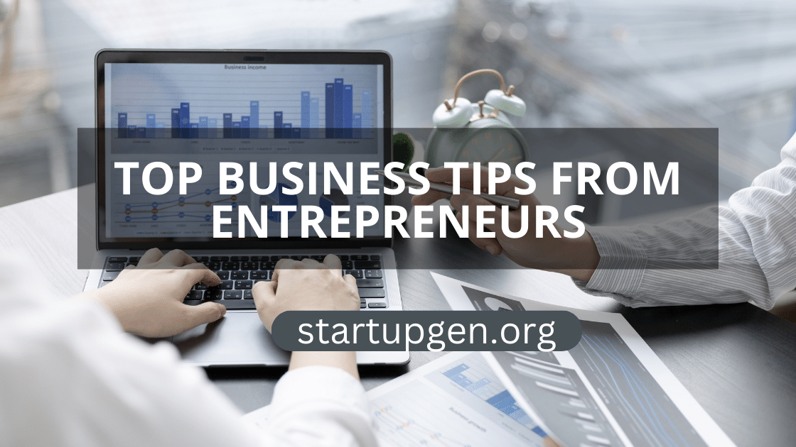 business tips from entrepreneurs
