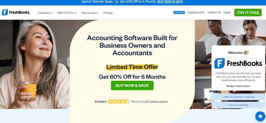 Accounting Tools - freshbooks