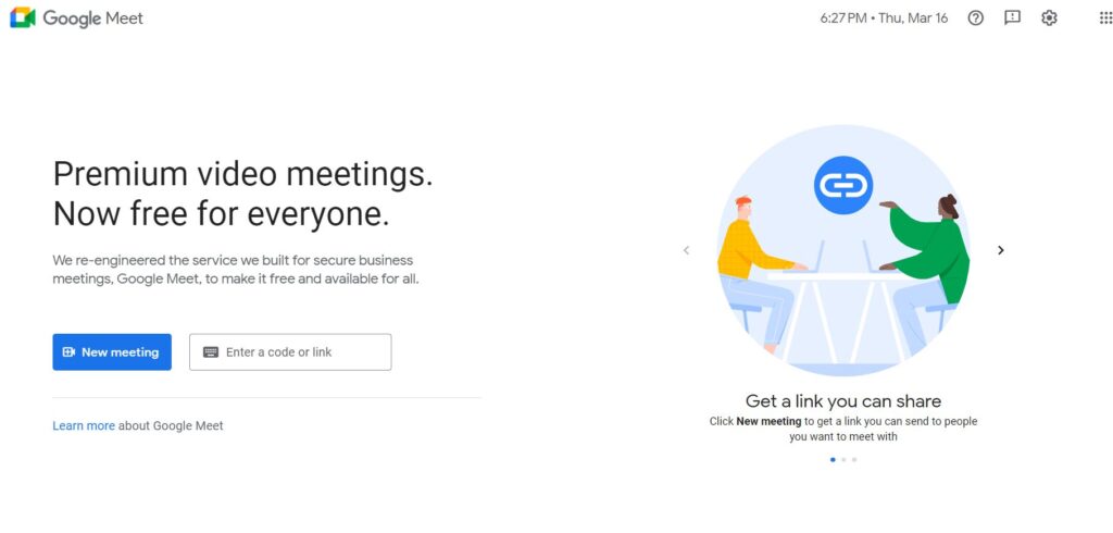google meet - Best Communication Tools