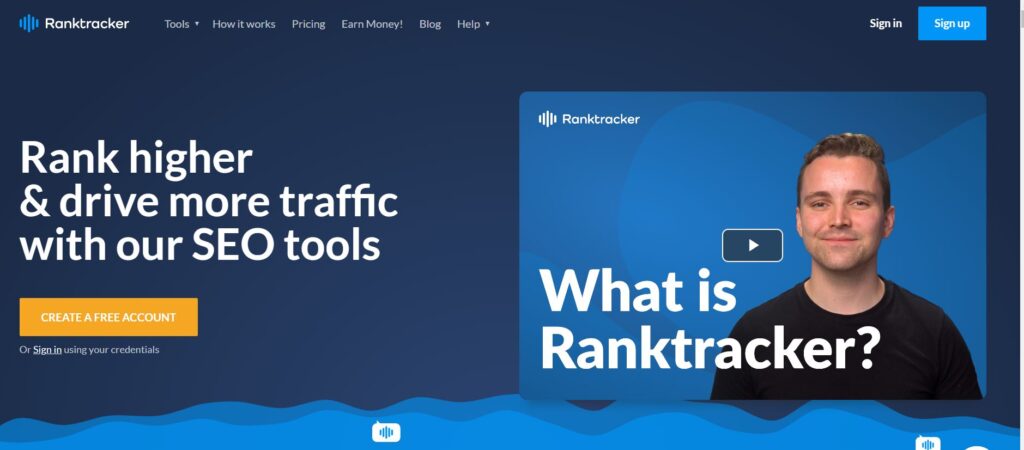 Ranktracker - Startup Productivity Tools