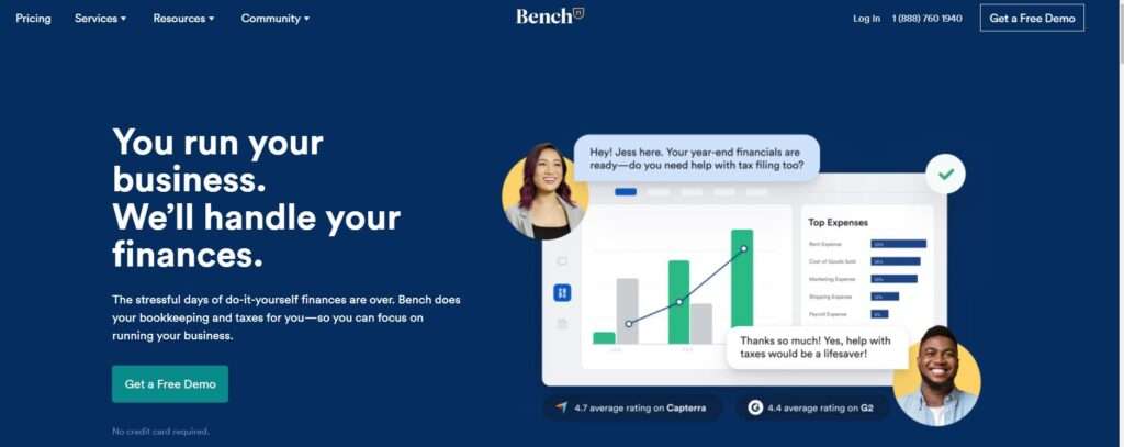 Financial Tools For Startups - Bench
