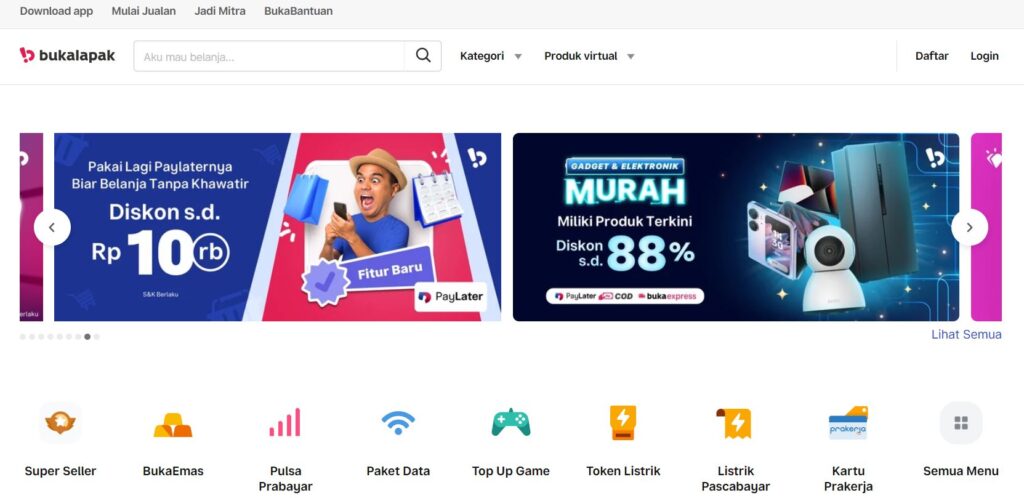 BUKALAPAK - Top Indonesian Startups