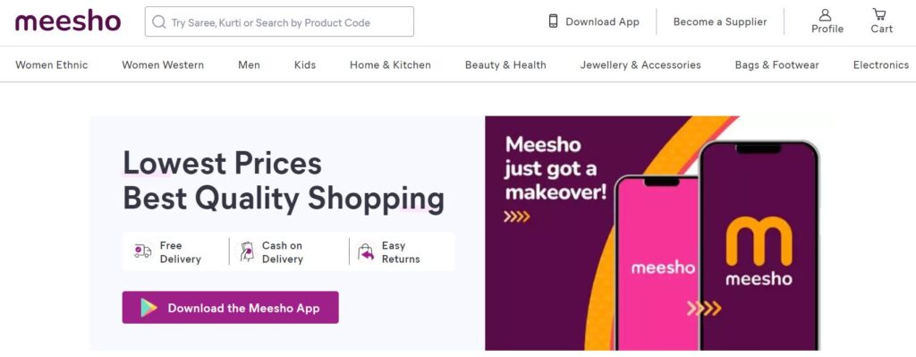Meesho - Indian Startup